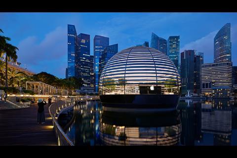 Apple, Marina Bay Singapore